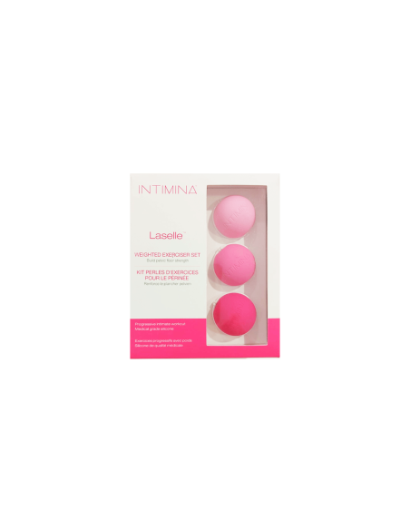 INTIMINA DISPOSITIVO EJERCITADOR SUELO PELVICO  KIT 3 BOLAS
