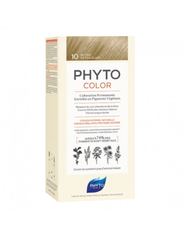 PHYTOCOLOR 10 RUBIO EXTRA CLARO