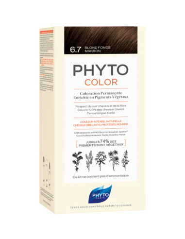 PHYTOCOLOR 6.7 RUBIO OSCURO MARRON