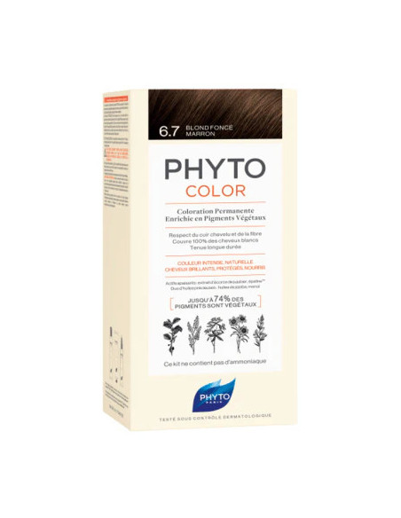 PHYTOCOLOR 6.7 RUBIO OSCURO MARRON