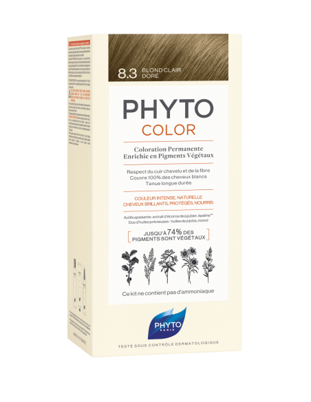 PHYTOCOLOR 8.3 RUBIO CLARO DORADO