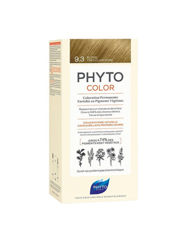 PHYTOCOLOR 9.3 RUBIO DORADO MUY CLARO