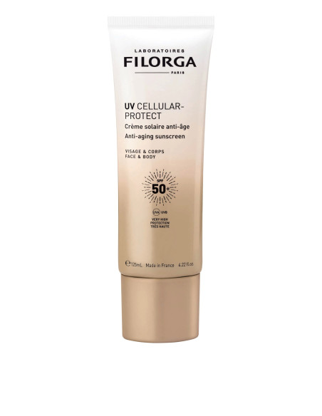 FILORGA CARA Y CUERPO UV CELLULAR-PROTECT CREMA SOLAR ANTI-EDAD 50+, 125 ML