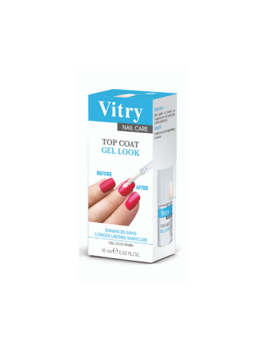 VITRY TOP COAT "GEL LOOK" 10ML