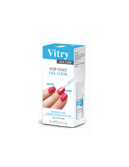 VITRY TOP COAT "GEL LOOK" 10ML
