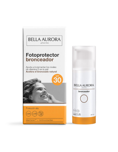 BELLA AURORA FOTOPROTECTOR BRONCEADOR SPF 30, 50 ML