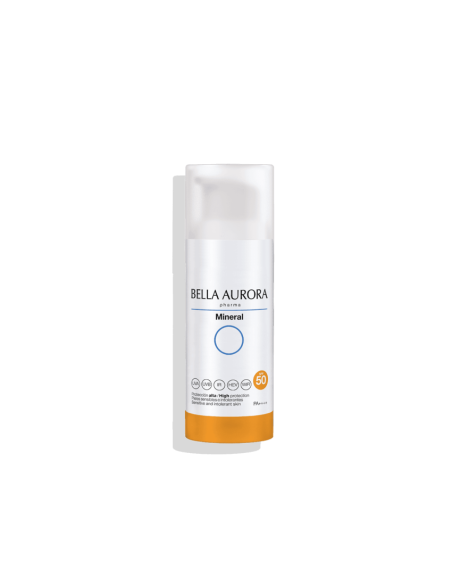 BELLA AURORA FOTOPROTECTOR MINERAL ANTI-MANCHAS F 50, 50 ML