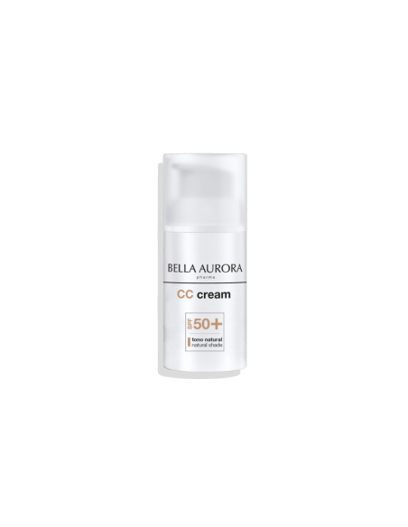 BELLA AURORA CC CREAM ANTI-MANCHAS PIEL SENSIBLE SPF 50+, 30 ML