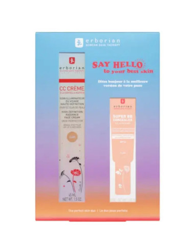 ERBORIAN KIT CC CREME CLAIR 45 ML + SUPER BB CONCEALER CLAIR 10 ML