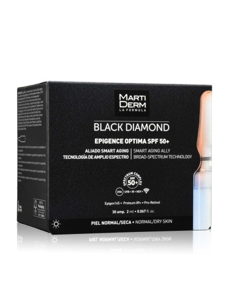 MARTIDERM BLACK DIAMOND EPIGENCE OPTIMA SPF50+ 30 AMP