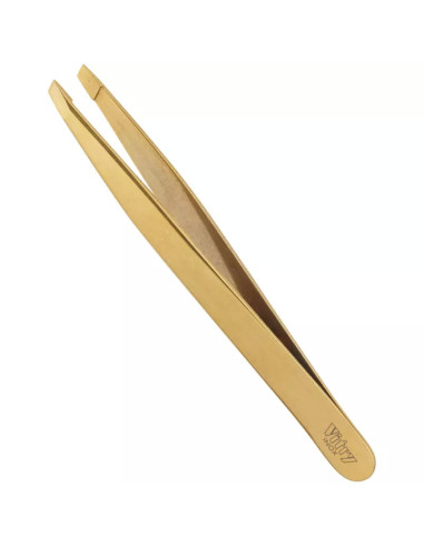 VITRY  PINZA DE DEPILAR PROFESIONAL AL BIES ORO 4022