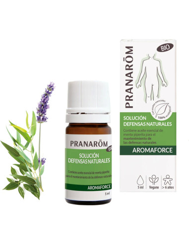 PRANAROM AROMAFORCE SOLUCIÓN DEFENSAS NATURALES 5 ML