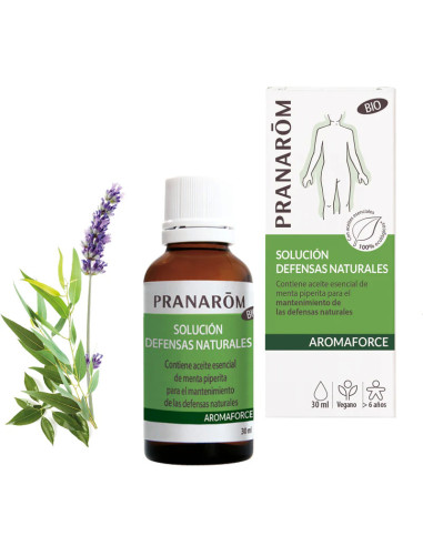 PRANAROM AROMAFORCE SOLUCIÓN DEFENSAS NATURALES 30 ML
