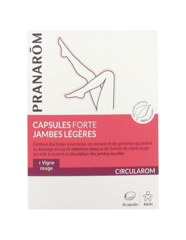 PRANAROM CONFORT PIERNAS LIGERAS FORTE 30 CAPSULAS