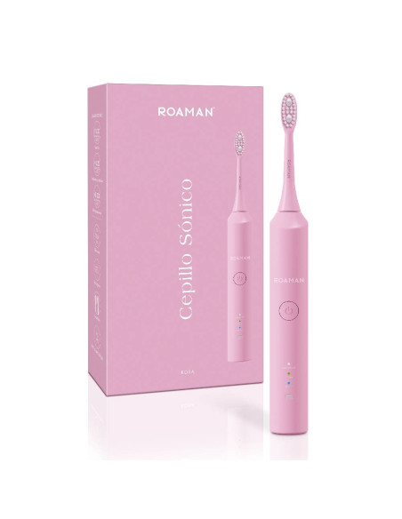 ROAMAN CEPILLO DENTAL ELECTRICO SONICO T3S  COLOR ROSA