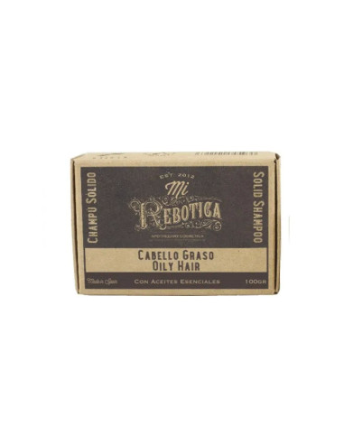 MI REBOTICA CHAMPU SOLIDO CABELLO GRASO  115 GR