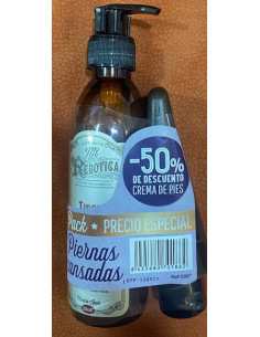 MI REBOTICA PACK PIERNAS CANSADAS -50% CREMA PIES