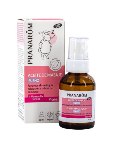 PRANAROM BIO ACEITE DE MASAJE SUEÑO 30ML