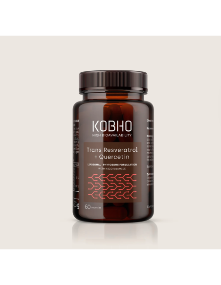 KOBHO TRANS RESVERATROL + QUERCETIN 60 CAPSULAS