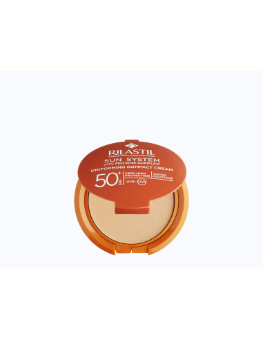RILASTIL SUN SYSTEM 50+ CREMA COMPACTA  BEIGE 01 10G