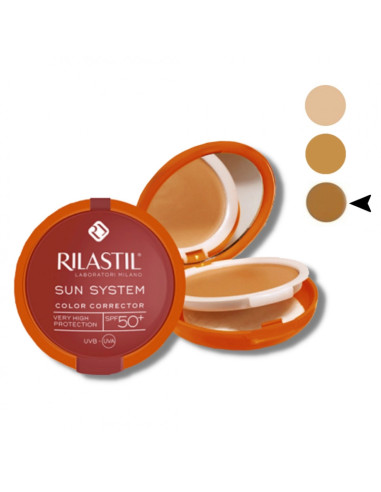 RILASTIL SUN SYSTEM 50+ CREMA COMPACTA BRONZE 03 10G