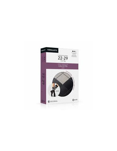 FARMALASTIC CALCETIN AZUL ROMBO T/M