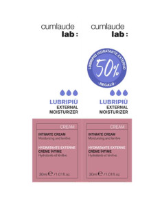 CUMLAUDE PACK LUBRIPIU HIDRATANTE EXTERNO CREMA 30 ML, 2ªUND 50%