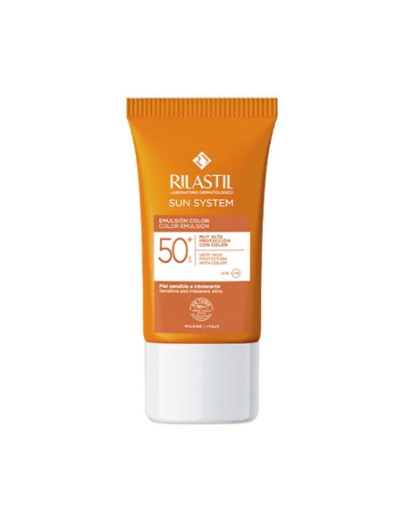 RILASTIL SUN SYSTEM  COLOR EMULSION FACIAL 50+ 50ML