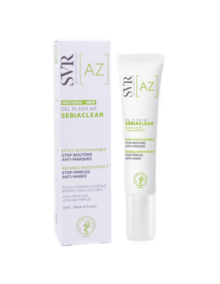SVR SEBIACLEAR GEL FLASH 4H 15 ML