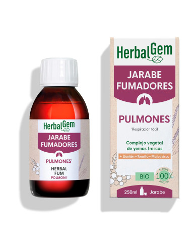 PRANAROM HERBALGEM JARABE DE LOS FUMADORES 250 ML