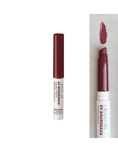 BETER LIPSTICK CREAMY LIPS   BOURDEAUX 04 2,5 G