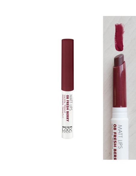 BETER LIPSTICK MATT LIPS  FRESH BERRY 08 2,5 G