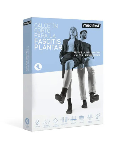 MEDILAST CALCETIN CORTO PARA LA FASCITIS PLANTAR T-M 40-44