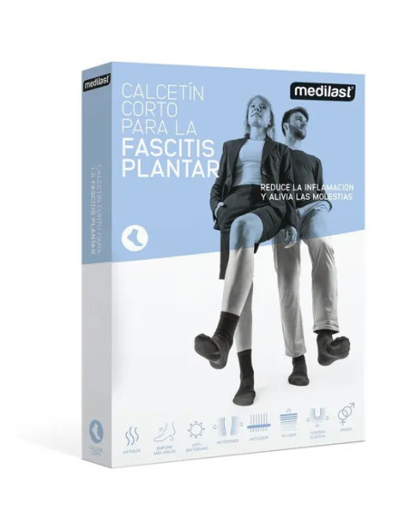 MEDILAST CALCETIN CORTO PARA LA FASCITIS PLANTAR T-M 40-44