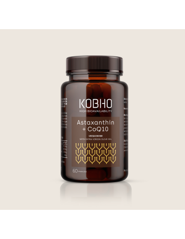 KOBHO ASTAXANTHIN + COQ10 60 CAPSULAS