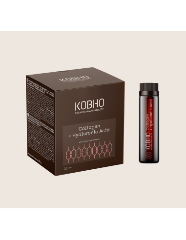 KOBHO COLLAGEN + HIALURONIC ACID 20 VIALES