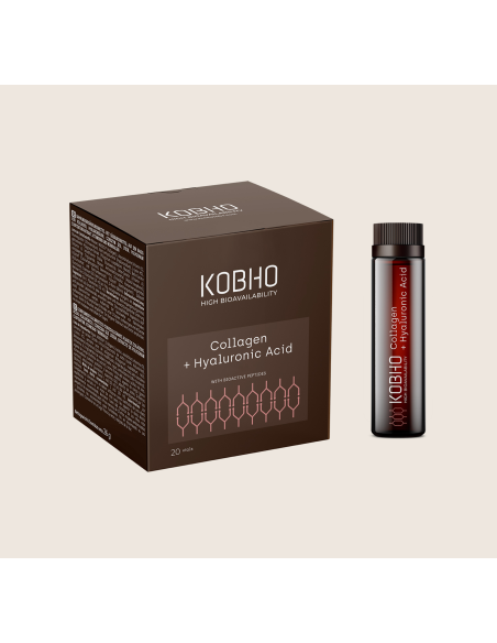 KOBHO COLLAGEN + HIALURONIC ACID 20 VIALES