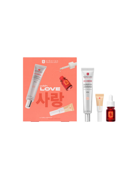 ERBORIAN KIT CC CREME SPF 30 DORÉ+SUPER BB CONCEALER 3 ML+SKIN THERAPY 10 ML