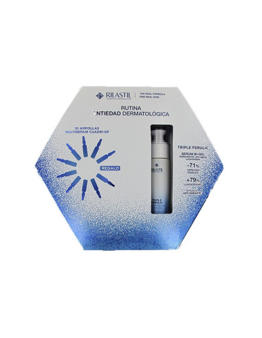 RILASTIL TRIPLE FERULIC 30 ML + MULTIREPAIR CUADRI-GF 10 AMPOLLAS