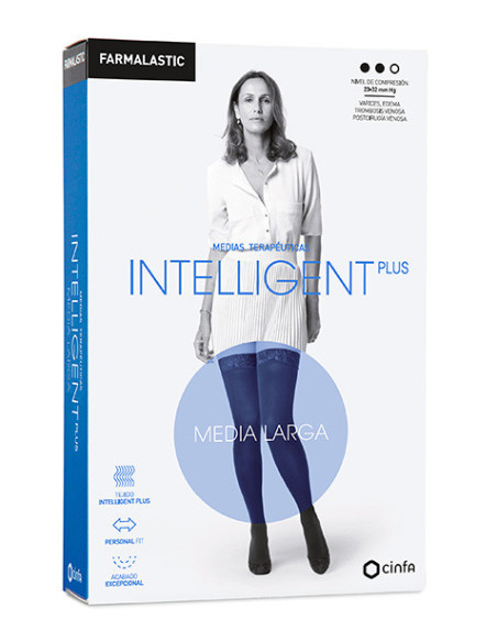 FARMALASTIC MEDIA LARGA INTELLIGENT PLUS ANTRACITA T-3