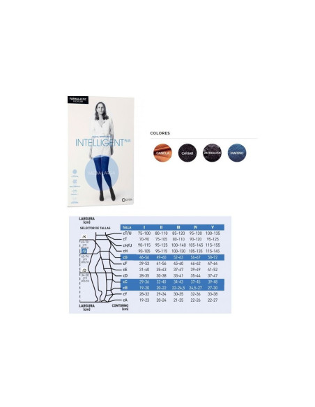 FARMALASTIC MEDIA LARGA INTELLIGENT PLUS ANTRACITA T-3