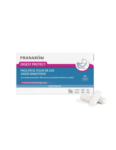 PRANAROM DIGEST PROTECT 30 CAPSULAS