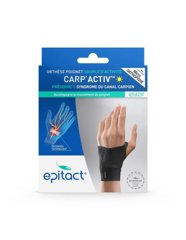 EPITACT ORTESIS MUÑECA FLEXIBLE CARP´ACTIV T/M DRCH