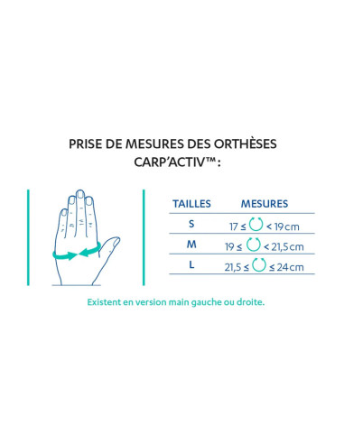 EPITACT ORTESIS MUÑECA FLEXIBLE CARP´ACTIV T/L IZQ.