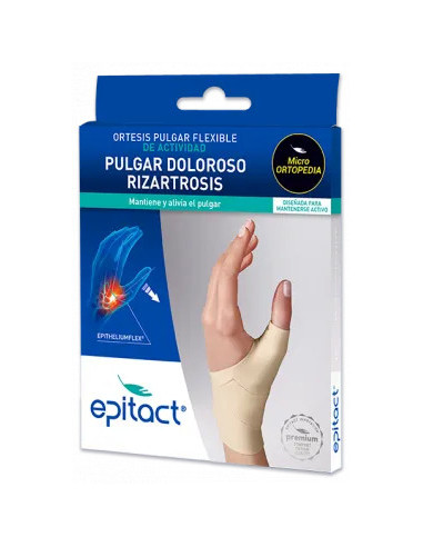 EPITACT ORTESIS PULGAR FLEXIBLE RIZARTROSIS T/S IZQ