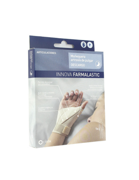 FARMALASTIC INNOVA MUÑEQUERA ARTROSIS PULGAR T-M IZQ