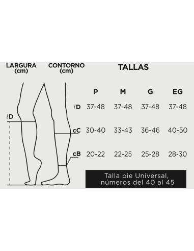 FARMALASTIC CALCETIN CN ANTI-OLOR T/P  NEGRO