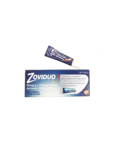 ZOVIDUO 50/10 MG/G CREMA TUBO 2 G