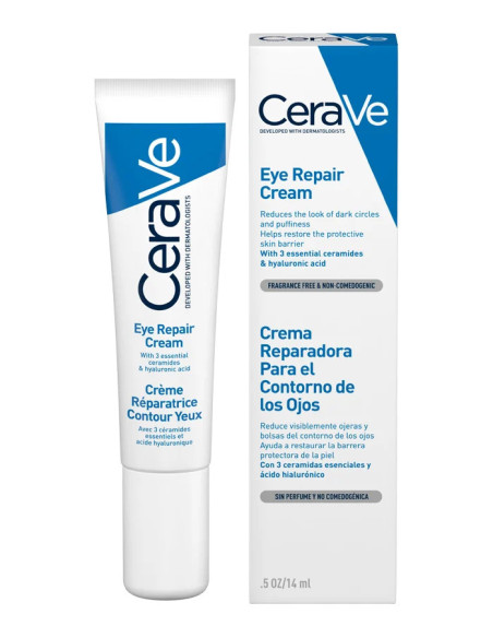 CERAVE CREMA REPARADORA CONTORNO DE OJOS  1 ENVASE 14 ML