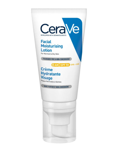 CERAVE LOCION HIDRATANTE DE ROSTRO SPF 25  1 ENVASE 52 ML